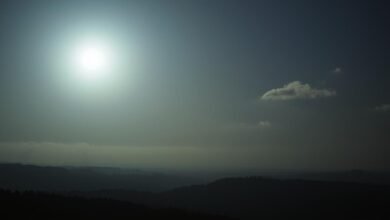 Fenomena Baru! Warga Temukan Cahaya Misterius di Langit Malam