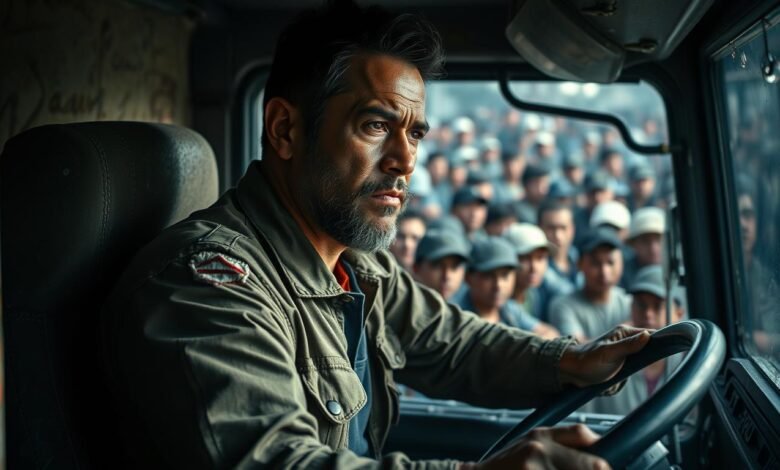 Viral! Aksi Heroik Sopir Truk Selamatkan Penumpang